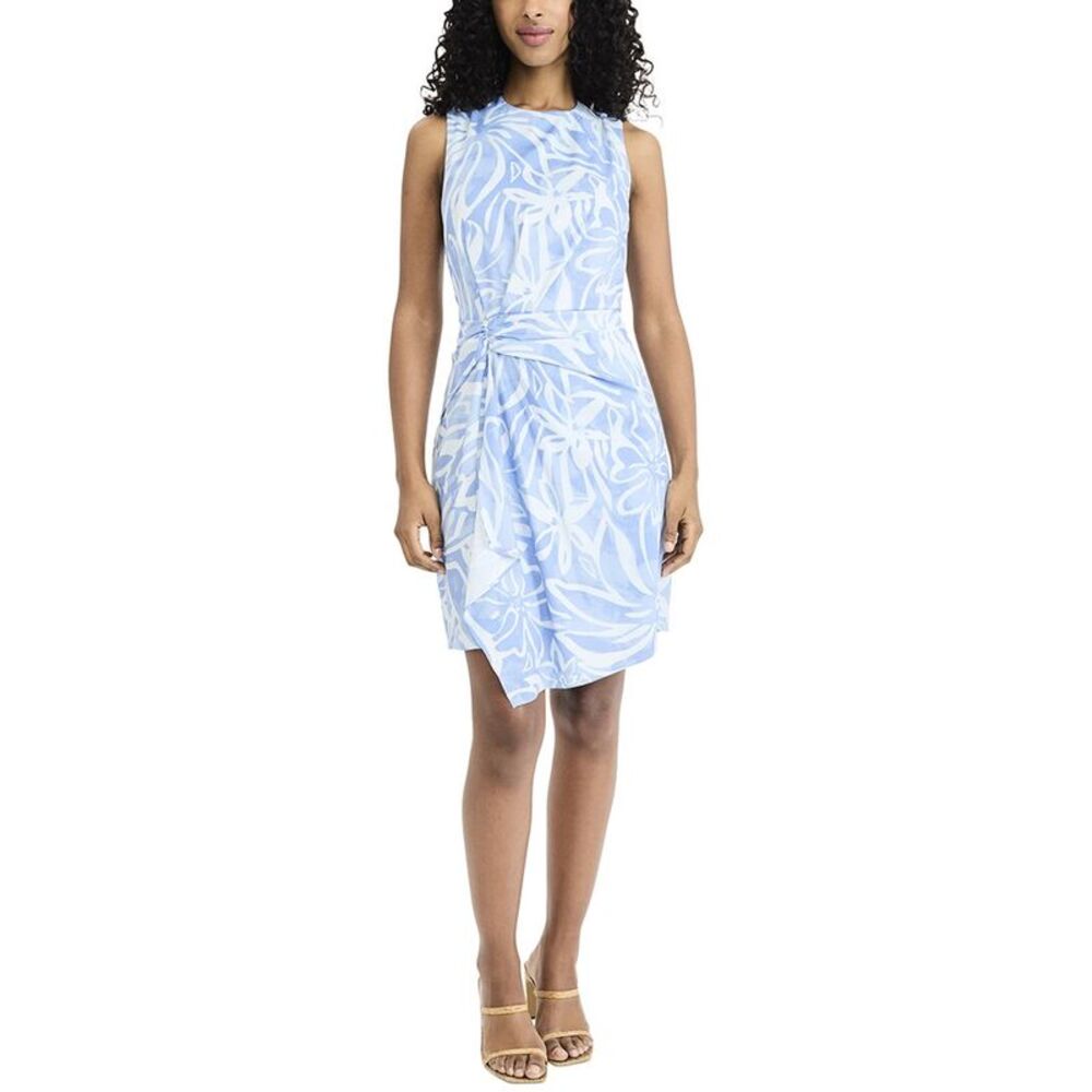 Donna Morgan Womens Mini Dress, Blue